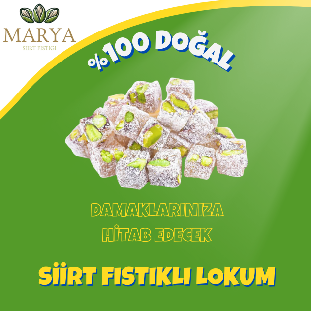 Siirt Fıstıklı Lokum